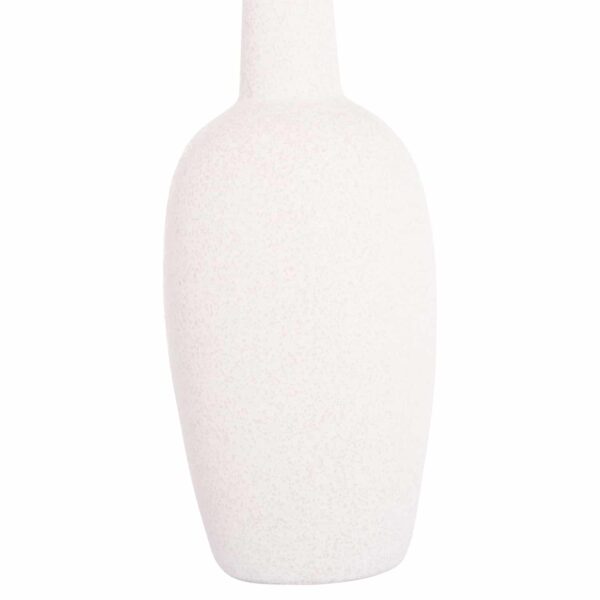 ΕΠΙΤΡΑΠΕΖΙΟ ΚΕΡΑΜΙΚΟ ΔΙΑΚΟΣΜΗΤΙΚΟ ELENDIL HM4591.01 ΥΠΟΛΕΥΚΟ ΚΡΥΣΤΑΛΛΙΚΟ Φ12x39.5Υεκ - Image 6