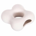 ΕΠΙΤΡΑΠΕΖΙΟ ΚΕΡΑΜΙΚΟ ΔΙΑΚΟΣΜΗΤΙΚΟ SEBOR HM4594.01 ΥΠΟΛΕΥΚΟ ΚΡΥΣΤΑΛΛΙΚΟ 18x9x18Υεκ - Image 6