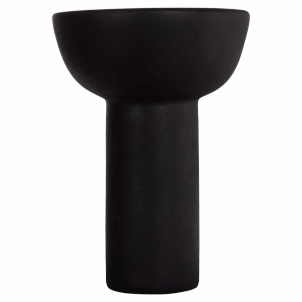 ΕΠΙΤΡΑΠΕΖΙΟ ΚΕΡΑΜΙΚΟ ΔΙΑΚΟΣΜΗΤΙΚΟ ELENDIL HM4602.02 ΜΑΥΡΟ ΜΑΤ Φ23x32Υ εκ - Image 3