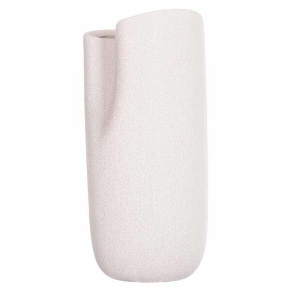 ΕΠΙΤΡΑΠΕΖΙΟ ΚΕΡΑΜΙΚΟ ΔΙΑΚΟΣΜΗΤΙΚΟ GLAΖΕ HM4606.01 ΚΡΥΣΤΑΛΛΙΚΟ ΥΠΟΛΕΥΚΟ 17x16,5x37Υεκ - Image 3