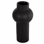 ΕΠΙΤΡΑΠΕΖΙΟ ΚΕΡΑΜΙΚΟ ΔΙΑΚΟΣΜΗΤΙΚΟ SCEPTER HM4605.02 ΜΑΥΡΟ ΜΑΤ Φ15x30Υ εκ. - Image 4