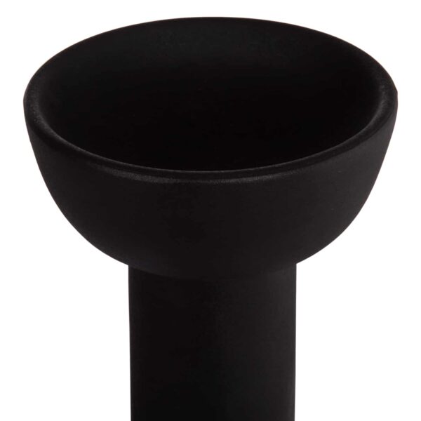 ΕΠΙΤΡΑΠΕΖΙΟ ΚΕΡΑΜΙΚΟ ΔΙΑΚΟΣΜΗΤΙΚΟ ELENDIL HM4602.02 ΜΑΥΡΟ ΜΑΤ Φ23x32Υ εκ - Image 5