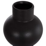 ΕΠΙΤΡΑΠΕΖΙΟ ΚΕΡΑΜΙΚΟ ΔΙΑΚΟΣΜΗΤΙΚΟ SCEPTER HM4604.02 ΜΑΥΡΟ ΜΑΤ Φ17x39Υεκ - Image 5