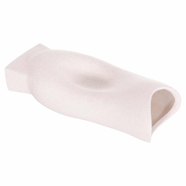 ΕΠΙΤΡΑΠΕΖΙΟ ΚΕΡΑΜΙΚΟ ΔΙΑΚΟΣΜΗΤΙΚΟ ΣΕΙΡΑ GLAΖΕ HM4609.01 ΚΡΥΣΤΑΛΛ.ΥΠΟΛΕΥΚΟ 16.5x11x38Υεκ - Image 5