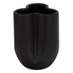 ΕΠΙΤΡΑΠΕΖΙΟ ΚΕΡΑΜΙΚΟ ΔΙΑΚΟΣΜΗΤΙΚΟ GLAΖΕ HM4613.02 ΜΑΥΡΟ ΜΑΤ Φ16x22Υεκ - Image 3