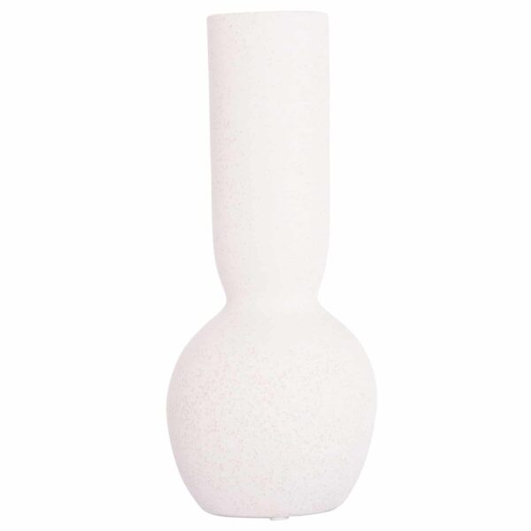 ΕΠΙΤΡΑΠΕΖΙΟ ΚΕΡΑΜΙΚΟ ΔΙΑΚΟΣΜΗΤΙΚΟ GALAD HM4616.01 ΚΡΥΣΤΑΛΛΙΚΟ ΥΠΟΛΕΥΚΟ Φ11x26Υεκ - Image 3