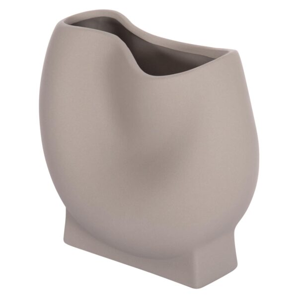 ΕΠΙΤΡΑΠΕΖΙΟ ΚΕΡΑΜΙΚΟ ΔΙΑΚΟΣΜΗΤΙΚΟ GLAΖΕ HM4610.03 ΓΚΡΙ ΜΑΤ 26x14x25Υεκ - Image 4