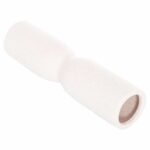 ΕΠΙΤΡΑΠΕΖΙΟ ΚΕΡΑΜΙΚΟ ΔΙΑΚΟΣΜΗΤΙΚΟ SCEPTER HM4615.01 ΚΡΥΣΤΑΛΛΙΚΟ ΥΠΟΛΕΥΚΟ Φ7,5x30,5Υεκ - Image 4