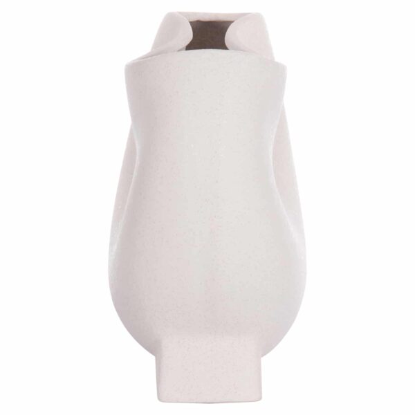 ΕΠΙΤΡΑΠΕΖΙΟ ΚΕΡΑΜΙΚΟ ΔΙΑΚΟΣΜΗΤΙΚΟ GLAΖΕ HM4610.01 ΥΠΟΛΕΥΚΟ ΚΡΥΣΤΑΛΛΙΚΟ 26x14x25Υεκ - Image 5