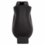 ΕΠΙΤΡΑΠΕΖΙΟ ΚΕΡΑΜΙΚΟ ΔΙΑΚΟΣΜΗΤΙΚΟ GLAΖΕ HM4610.02 ΜΑΥΡΟ ΜΑΤ 26x14x25Υεκ - Image 5