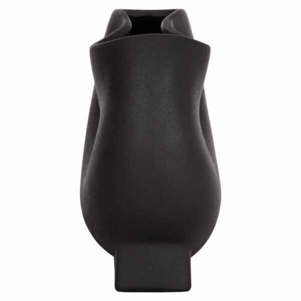 ΕΠΙΤΡΑΠΕΖΙΟ ΚΕΡΑΜΙΚΟ ΔΙΑΚΟΣΜΗΤΙΚΟ GLAΖΕ HM4610.02 ΜΑΥΡΟ ΜΑΤ 26x14x25Υεκ - Image 5