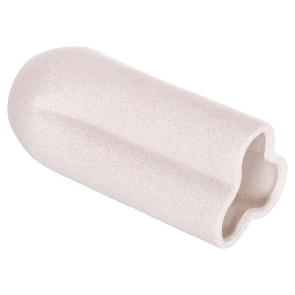 ΕΠΙΤΡΑΠΕΖΙΟ ΚΕΡΑΜΙΚΟ ΔΙΑΚΟΣΜΗΤΙΚΟ GLAΖΕ HM4612.01 ΚΡΥΣΤΑΛΛΙΚΟ ΥΠΟΛΕΥΚΟ Φ14x29Υεκ - Image 5