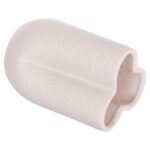 ΕΠΙΤΡΑΠΕΖΙΟ ΚΕΡΑΜΙΚΟ ΔΙΑΚΟΣΜΗΤΙΚΟ GLAΖΕ HM4613.01 ΚΡΥΣΤΑΛΛΙΚΟ ΥΠΟΛΕΥΚΟ Φ16x22Υεκ - Image 5