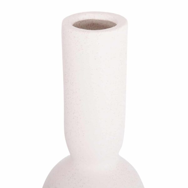 ΕΠΙΤΡΑΠΕΖΙΟ ΚΕΡΑΜΙΚΟ ΔΙΑΚΟΣΜΗΤΙΚΟ GALAD HM4616.01 ΚΡΥΣΤΑΛΛΙΚΟ ΥΠΟΛΕΥΚΟ Φ11x26Υεκ - Image 5