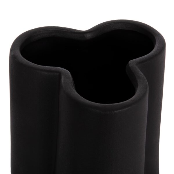 ΕΠΙΤΡΑΠΕΖΙΟ ΚΕΡΑΜΙΚΟ ΔΙΑΚΟΣΜΗΤΙΚΟ GLAΖΕ HM4613.02 ΜΑΥΡΟ ΜΑΤ Φ16x22Υεκ - Image 6