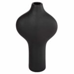 ΕΠΙΤΡΑΠΕΖΙΟ ΚΕΡΑΜΙΚΟ ΔΙΑΚΟΣΜΗΤΙΚΟ ΣΕΙΡΑ ARKEN HM4621.02 ΜΑΥΡΟ ΜΑΤ 18,5x8,5x32Υεκ - Image 3