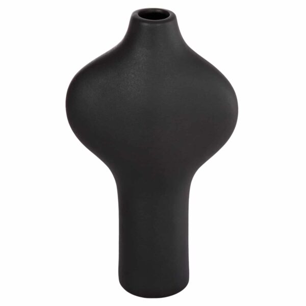 ΕΠΙΤΡΑΠΕΖΙΟ ΚΕΡΑΜΙΚΟ ΔΙΑΚΟΣΜΗΤΙΚΟ ΣΕΙΡΑ ARKEN HM4621.02 ΜΑΥΡΟ ΜΑΤ 18,5x8,5x32Υεκ - Image 3