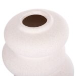 ΕΠΙΤΡΑΠΕΖΙΟ ΚΕΡΑΜΙΚΟ ΔΙΑΚΟΣΜΗΤΙΚΟ ROOK HM4628.01 ΥΠΟΛΕΥΚΟ ΚΡΥΣΤΑΛΛΙΚΟ Φ14x19Υεκ - Image 5