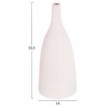 ΕΠΙΤΡΑΠΕΖΙΟ ΚΕΡΑΜΙΚΟ ΔΙΑΚΟΣΜΗΤΙΚΟ GALAD HM4635.01 ΥΠΟΛΕΥΚΟ ΚΡΥΣΤΑΛΛΙΚΟ Φ14x33,5Υεκ - Image 2