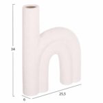 ΕΠΙΤΡΑΠΕΖΙΟ ΚΕΡΑΜΙΚΟ ΔΙΑΚΟΣΜΗΤΙΚΟ ARCON HM4638.01 ΚΡΥΣΤΑΛΛΙΚΟ ΥΠΟΛΕΥΚΟ 25,5x6x34Υεκ - Image 2