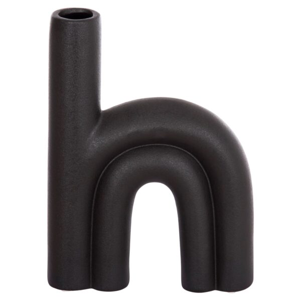 ΕΠΙΤΡΑΠΕΖΙΟ ΚΕΡΑΜΙΚΟ ΔΙΑΚΟΣΜΗΤΙΚΟ ARCON HM4638.02 ΜΑΥΡΟ ΜΑΤ 25,5x6x34Υεκ - Image 3