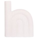 ΕΠΙΤΡΑΠΕΖΙΟ ΚΕΡΑΜΙΚΟ ΔΙΑΚΟΣΜΗΤΙΚΟ ARCON HM4639.01 ΚΡΥΣΤΑΛΛΙΚΟ ΥΠΟΛΕΥΚΟ 23,5x5,5x29,5Υεκ - Image 3