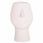 ΕΠΙΤΡΑΠΕΖΙΟ ΚΕΡΑΜΙΚΟ ΔΙΑΚΟΣΜΗΤΙΚΟ HUMANS HM4631 ΥΠΟΛΕΥΚΟ ΚΡΥΣΤΑΛΛΙΚΟ Φ14x25Υεκ - Image 3