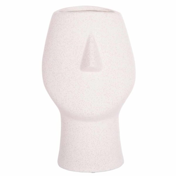 ΕΠΙΤΡΑΠΕΖΙΟ ΚΕΡΑΜΙΚΟ ΔΙΑΚΟΣΜΗΤΙΚΟ HUMANS HM4631 ΥΠΟΛΕΥΚΟ ΚΡΥΣΤΑΛΛΙΚΟ Φ14x25Υεκ - Image 3