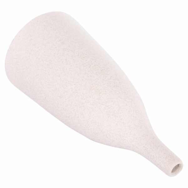 ΕΠΙΤΡΑΠΕΖΙΟ ΚΕΡΑΜΙΚΟ ΔΙΑΚΟΣΜΗΤΙΚΟ GALAD HM4635.01 ΥΠΟΛΕΥΚΟ ΚΡΥΣΤΑΛΛΙΚΟ Φ14x33,5Υεκ - Image 4