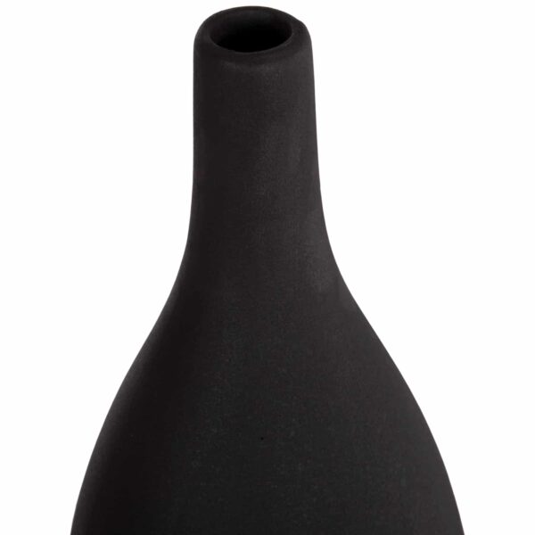 ΕΠΙΤΡΑΠΕΖΙΟ ΚΕΡΑΜΙΚΟ ΔΙΑΚΟΣΜΗΤΙΚΟ GALAD HM4635.02 ΜΑΥΡΟ ΜΑΤ Φ14x33,5Υεκ - Image 4