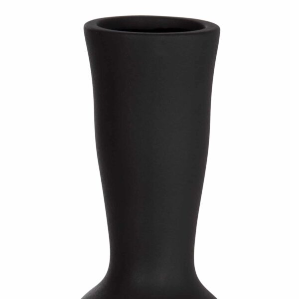 ΕΠΙΤΡΑΠΕΖΙΟ ΚΕΡΑΜΙΚΟ ΔΙΑΚΟΣΜΗΤΙΚΟ SCEPTER HM4637.02 ΜΑΥΡΟ ΜΑΤ Φ14x50Υεκ - Image 6