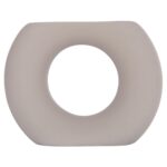 ΕΠΙΤΡΑΠΕΖΙΟ ΚΕΡΑΜΙΚΟ ΔΙΑΚΟΣΜΗΤΙΚΟ ELLIPTO HM4646.03 ΓΚΡΙ ΜΑΤ 18x6,5x14Υεκ - Image 3