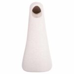 ΕΠΙΤΡΑΠΕΖΙΟ ΚΕΡΑΜΙΚΟ ΔΙΑΚΟΣΜΗΤΙΚΟ ELLIPTO HM4644.01 ΥΠΟΛΕΥΚΟ ΚΡΥΣΤΑΛΛΙΚΟ 16,5x9x20Υεκ - Image 5