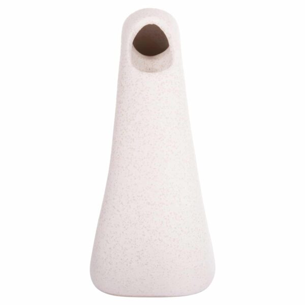 ΕΠΙΤΡΑΠΕΖΙΟ ΚΕΡΑΜΙΚΟ ΔΙΑΚΟΣΜΗΤΙΚΟ ELLIPTO HM4644.01 ΥΠΟΛΕΥΚΟ ΚΡΥΣΤΑΛΛΙΚΟ 16,5x9x20Υεκ - Image 5