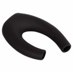 ΕΠΙΤΡΑΠΕΖΙΟ ΚΕΡΑΜΙΚΟ ΔΙΑΚΟΣΜΗΤΙΚΟ ELLIPTO HM4643.02 ΜΑΥΡΟ ΜΑΤ 15x7x21,5Υεκ - Image 5