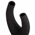 ΕΠΙΤΡΑΠΕΖΙΟ ΚΕΡΑΜΙΚΟ ΔΙΑΚΟΣΜΗΤΙΚΟ ELLIPTO HM4643.02 ΜΑΥΡΟ ΜΑΤ 15x7x21,5Υεκ - Image 6