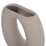 ΕΠΙΤΡΑΠΕΖΙΟ ΚΕΡΑΜΙΚΟ ΔΙΑΚΟΣΜΗΤΙΚΟ ELLIPTO HM4646.03 ΓΚΡΙ ΜΑΤ 18x6,5x14Υεκ - Image 6