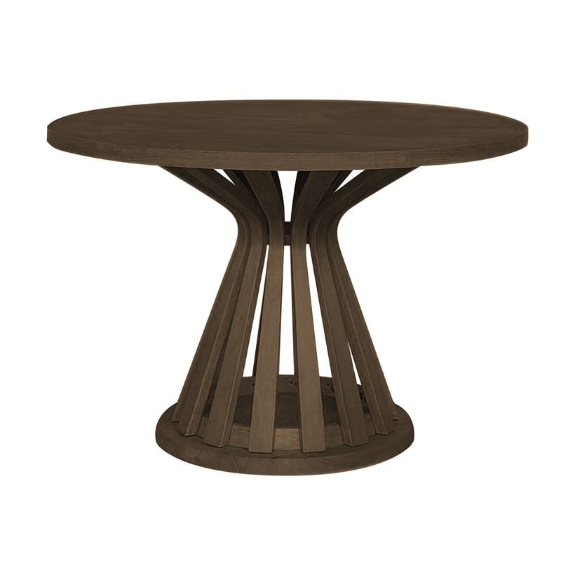 fabio-trapezi-trapezarias-mdf-apochrosi-karydi-enlarge FABIO Τραπέζι Τραπεζαρίας, MDF Απόχρωση Καρυδί Φ120x75cm - Image 1