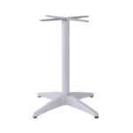 FACTORY Βάση Τραπεζιού Αλουμίνιο Απόχρωση Silver (2,35kg) 66x66cm H.69cm