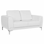 ΚΑΝΑΠΕΣ 2ΘΕΣΙΟΣ KΕΝΖΙΕ HM3121.22 ΜΕ ΛΕΥΚΟ PU 142x81x81 εκ.