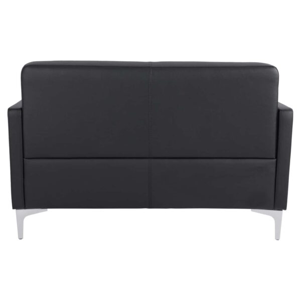 ΚΑΝΑΠΕΣ 2ΘΕΣΙΟΣ NELLIE HM3159.21 ΜΕ ΜΑΥΡΟ PU 113x71x71Υ εκ. - Image 4