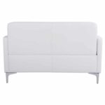 ΚΑΝΑΠΕΣ 2ΘΕΣΙΟΣ NELLIE HM3159.22 ΜΕ ΛΕΥΚΟ PU 113x71x71Υ εκ. - Image 4