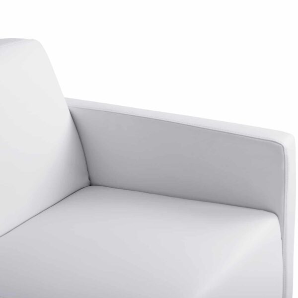 ΚΑΝΑΠΕΣ 2ΘΕΣΙΟΣ NELLIE HM3159.22 ΜΕ ΛΕΥΚΟ PU 113x71x71Υ εκ. - Image 5