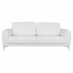 ΚΑΝΑΠΕΣ 3ΘΕΣΙΟΣ KENZIE HM3121.32 ΜΕ ΛΕΥΚΟ PU 190x81x81 εκ. - Image 3