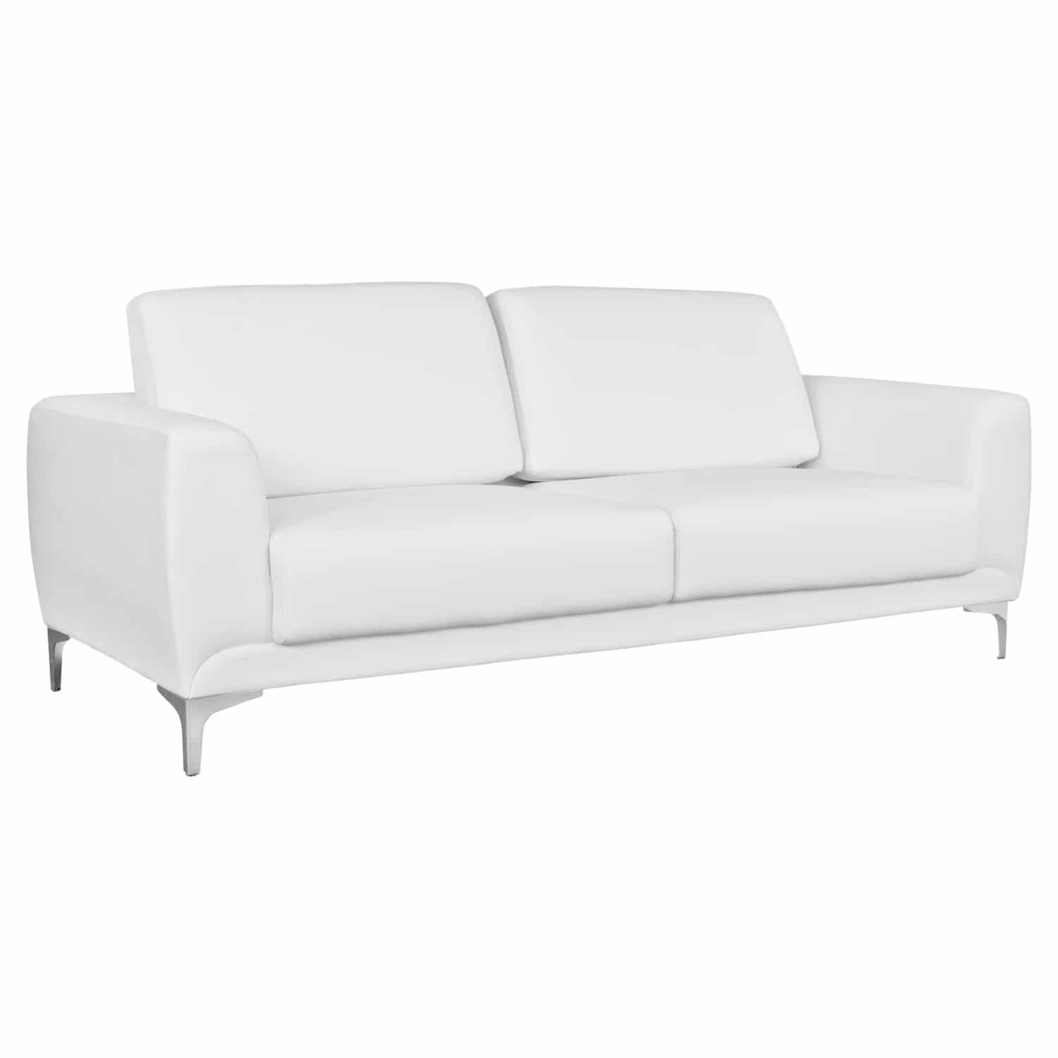 HM3121.32 ΚΑΝΑΠΕΣ 3ΘΕΣΙΟΣ KENZIE HM3121.32 ΜΕ ΛΕΥΚΟ PU 190x81x81 εκ. - Image 1