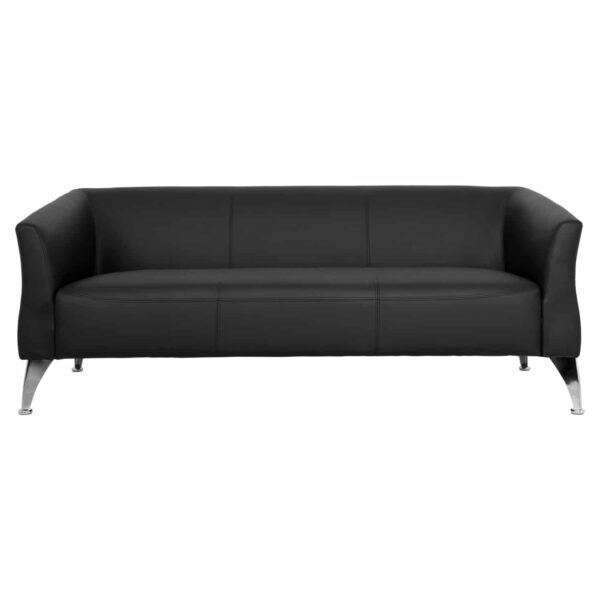 ΚΑΝΑΠΕΣ 3ΘΕΣΙΟΣ KIANA HM3122.31 ΜΕ ΜΑΥΡΟ PU 180x75x71 εκ. - Image 3