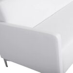 ΚΑΝΑΠΕΣ 3ΘΕΣΙΟΣ NELLIE HM3159.32 ΜΕ ΛΕΥΚΟ PU 163x71x71Υ εκ. - Image 5