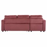 ΚΑΝΑΠΕΣ ΓΩΝΙΑ ΚΡΕΒΑΤΙ WAYNE 224x147x85Υεκ. HM3028.12 ΒΕΛΟΥΔΟ ΣΑΠΙΟ ΜΗΛΟ - Image 5