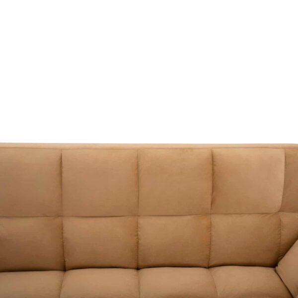 ΚΑΝΑΠΕΣ ΚΡΕΒΑΤΙ 3ΘΕΣΙΟΣ ΑΠΟ ΒΕΛΟΥΔΟ ΜΠΕΖ HM3167.07 182Χ80Χ88Υ εκ. - Image 6