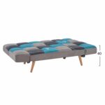 ΚΑΝΑΠΕΣ ΚΡΕΒΑΤΙ MULTICOLOR 3ΘΕΣΙΟΣ HM3167.11 182Χ80Χ88Υ εκ. - Image 3